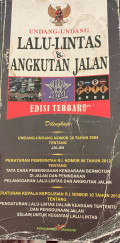 Undang-Undang Lalu Lintas dan Angkutan Jalan