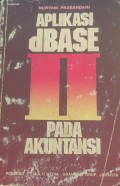 Aplikasi dBase II pada akuntansi